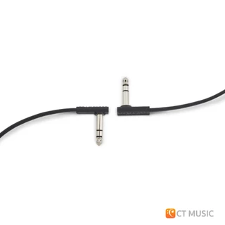 Rockboard Flat TRS Cable Black หัวแจ็ค TRS สาย TRS