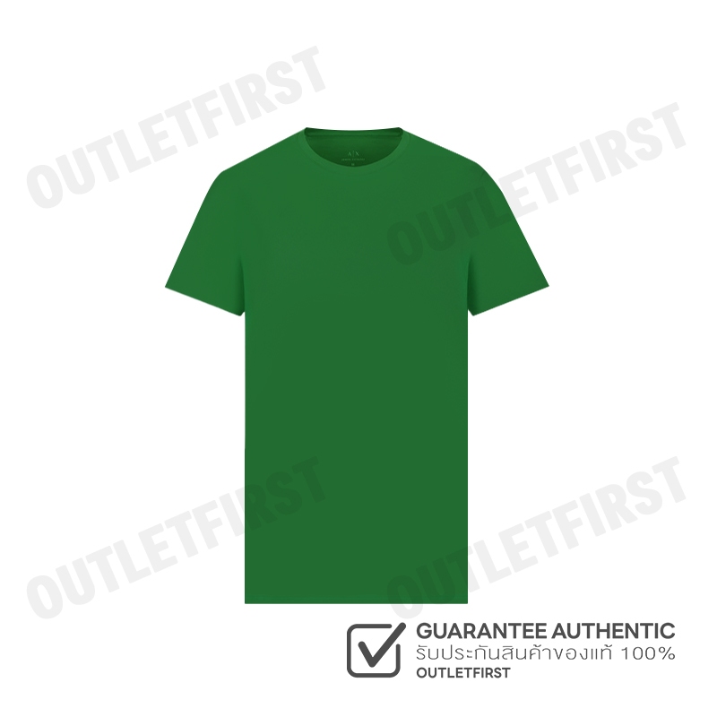 ARMANI EXCHANGE รุ่น SLIM FIT PIMA COTTON T-SHIRT CODE: 8NZT74 ZJA5Z 1885 เสื้อยืดคอกลม เสื้อยืดผู้ช