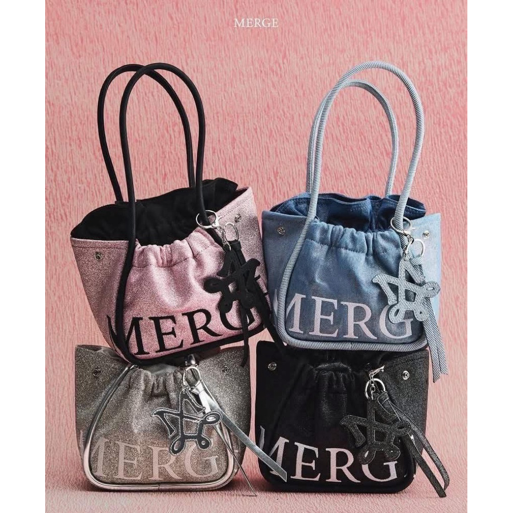 พร้อมส่ง💖🩶 Merge A Day Bag Mini in 'Gritter