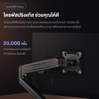 ขาตั้งจอคอม 12-35นิ้ว ขาตั้งจอ 2-15kg ไม่ต้องเจาะรู ขาตั้งจอคอมพิวเตอร์ VESA monitor stand 360°