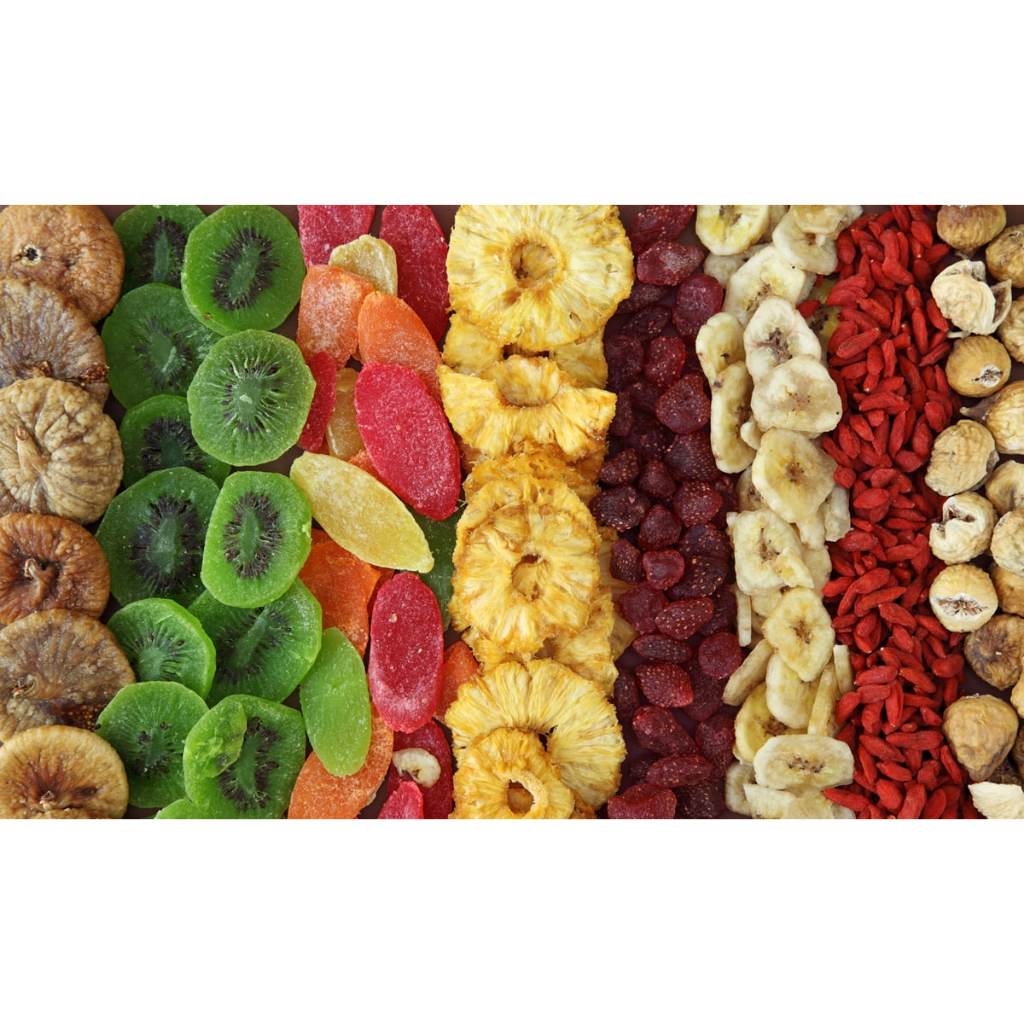 (ขายดี!!!) ผลไม้อบแห้ง ผลไม้แปรรูป (เลือกได้25อย่าง) ผลไม้กวน ขนม บ๊วย บ๊วยรวมรส ของกินเล่น ของฝาก  ขนาด30-50กรัม - รูปที่ 2