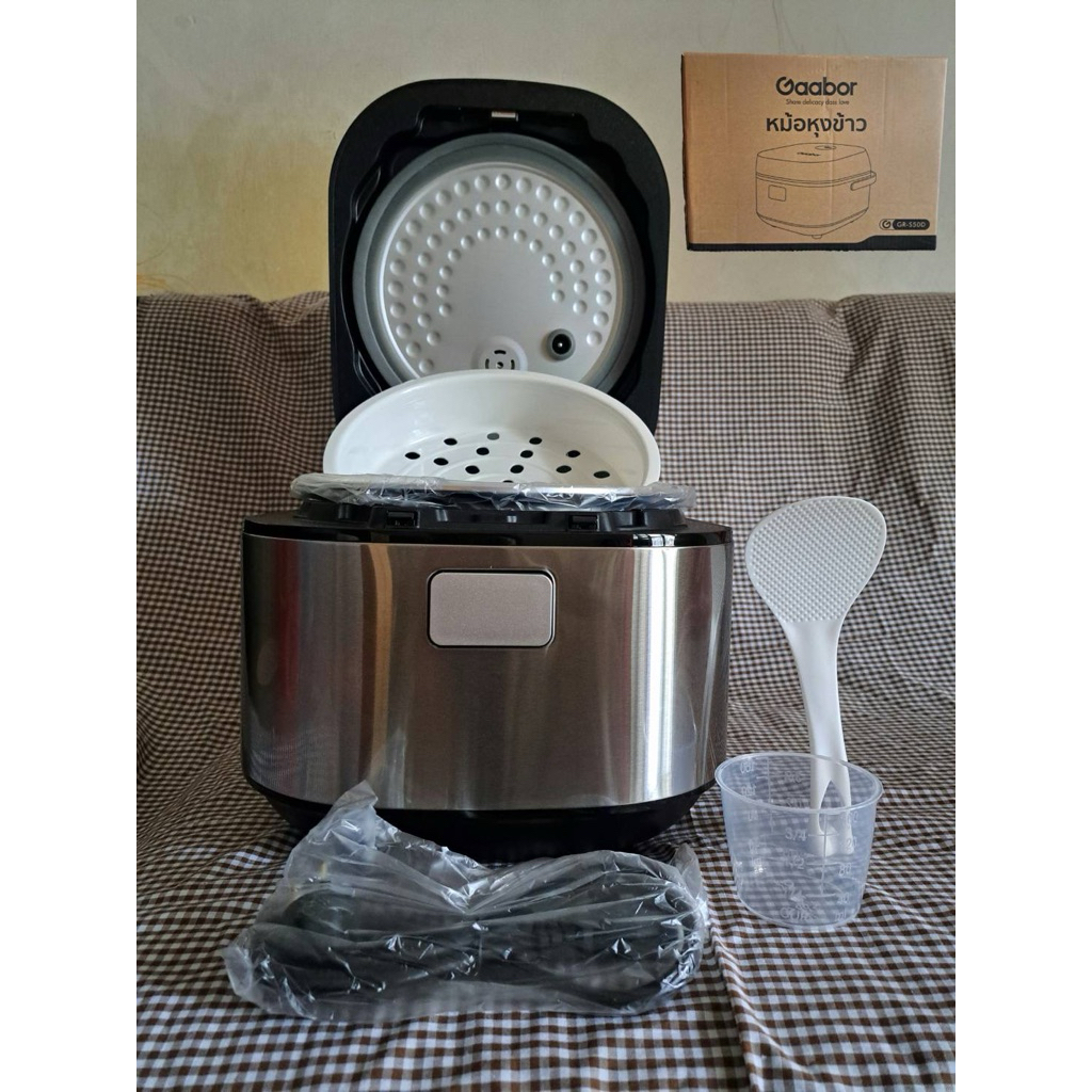 GAABOR หม้อหุงข้าว หม้อหุงข้าวดิจิตอล DIGITAL GAABOR GR-S50D 1.8 ลิตร (พร้อมส่ง)
