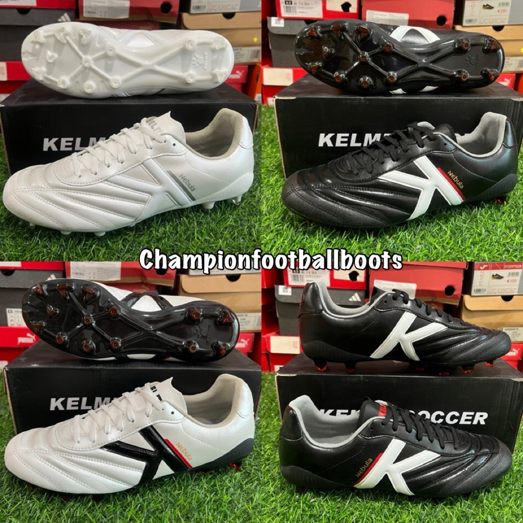 สตั๊ด รองเท้าฟุตบอล (เคลเม่) Kelme Nebula FG ตัวท๊อป หนังจิงโจ้