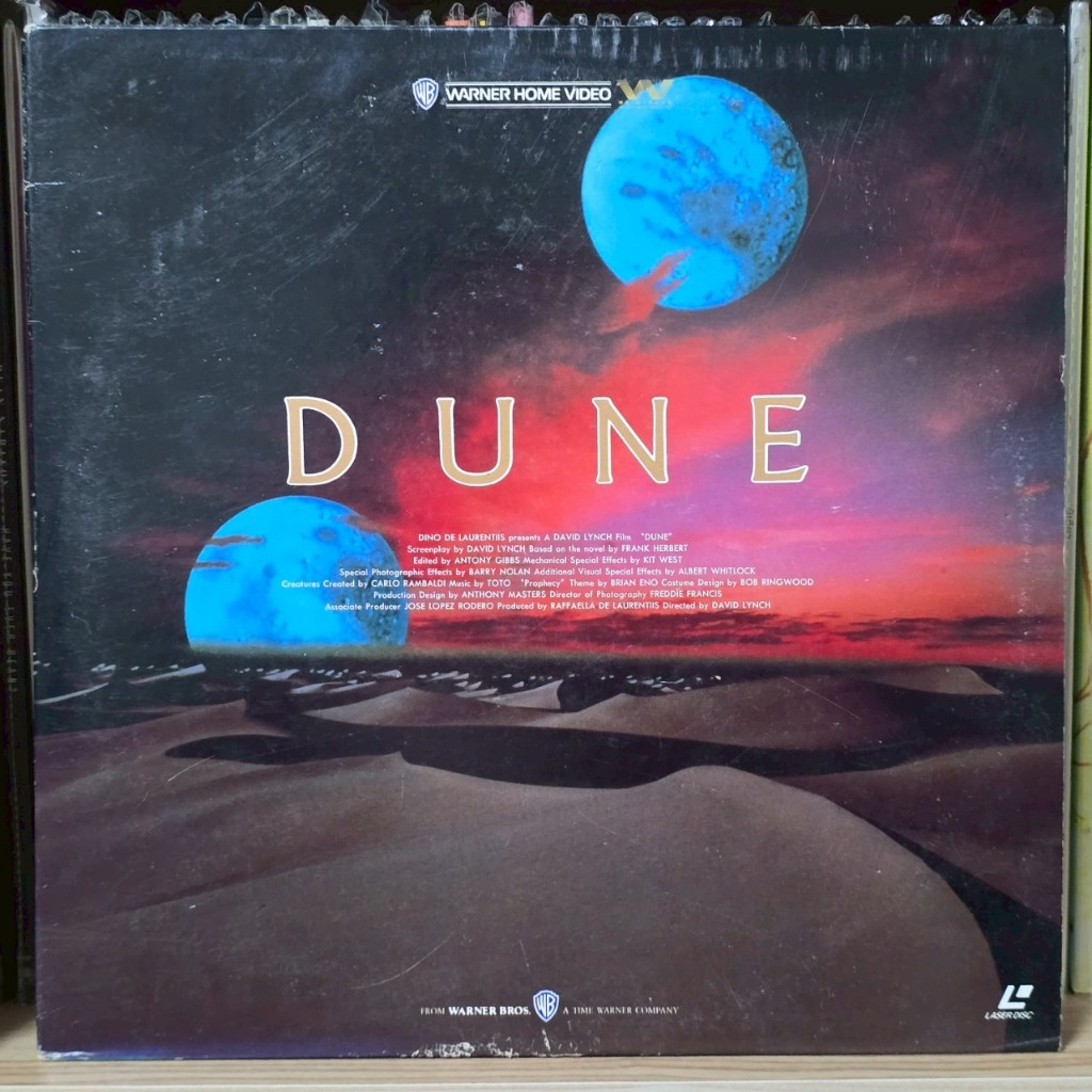 [ร้านค้าจัดส่งไว] แผ่นเลเซอร์ดิส DUNE : Japanese Original LASER DISC 2LD