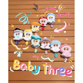 ⭐️ใช้โค้ดลดได้⭐️พร้อมส่งในไทย🇹🇭Baby Three Sunny Doll ไล่ฝน [แบบสุ่ม] กล่องสุ่ม พวงกุญแจ เบบี้ทรี แท้100%