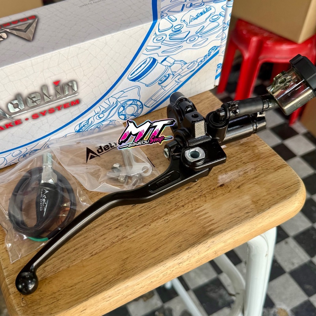 🛵🛵 ปั้มฐานดำ อเดลีน เเท้ 💯% ครบเซ็ต พร้อมกระปุก ลูกสูบ 14 มิล ใส่เวฟ 100/110/110i/125i/125r-s-i /ดรีม/ฟีโน่/นูโว งานสวย - รูปที่ 2