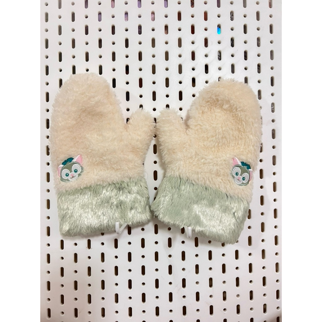 ถงมือลายแมวเจลาโตนี่ gelatoni เพื่อนดัฟฟี่ Duffy and friends งาน Tokyo disney resort TDR ลิขสิทธิ์แท