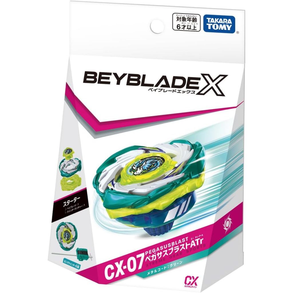 Beyblade X ของแท้ CX-07 Starter Pegasus Blast ATr