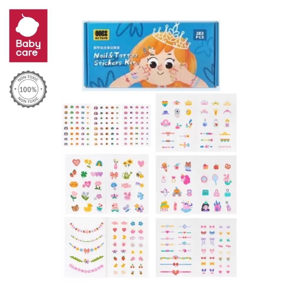 Babycare สติ๊กเกอร์ติดเล็บเด็ก ลายการ์ตูนน่ารัก | BC Babycare Thailand