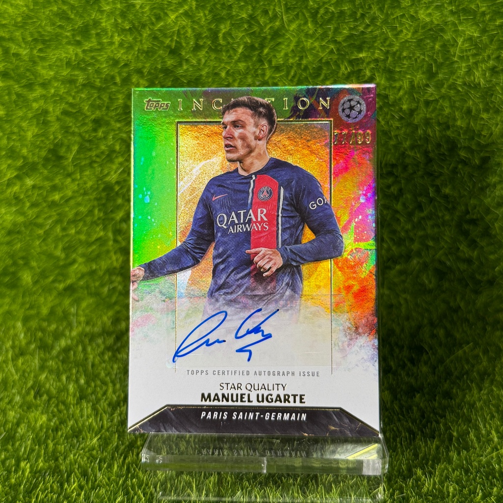 AUTO RUN /99 Manuel Ugarte Star Quality  Topps Inception  #SQA-UG