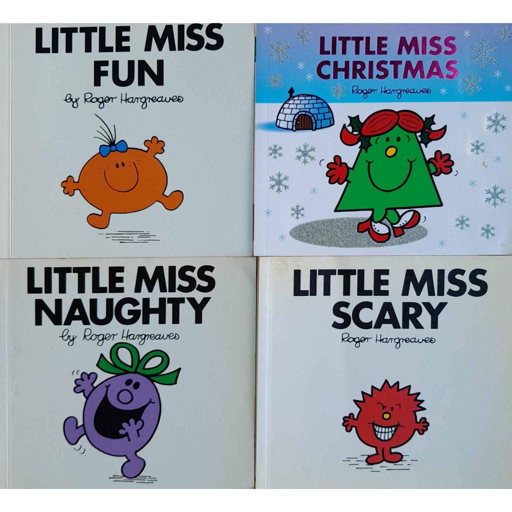 E42 Roger Hargreaves - Little Miss หนังสือมือสอง ปกอ่อน นิทาน