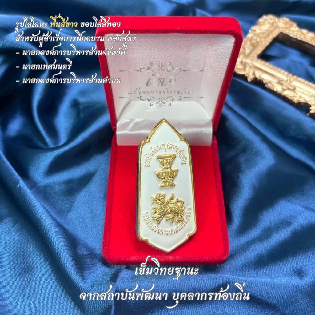 เข็มท้องถิ่น วิทยฐานะของสถาบันพัฒนาบุคลากร ท้องถิ่น กรมส่งเสริมการปกครองท้องถิ่น กระทรวงมหาดไทย