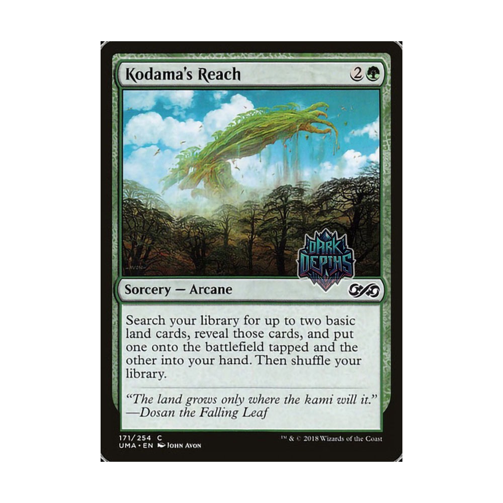 [MTG] Kodama's Reach [UMA] [GREEN] [SORCERY] [C] - Magic the Gathering SINGLES