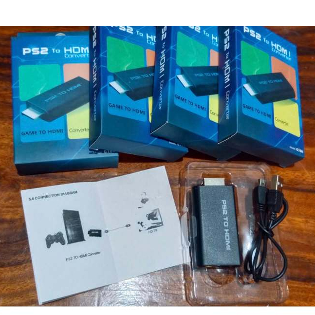 PlayStation2 - PS2 to HDMI Converter. ตัวแปลงสัญญาณภาพของเครื่อง Ps2 ช่วยให้ภาพค