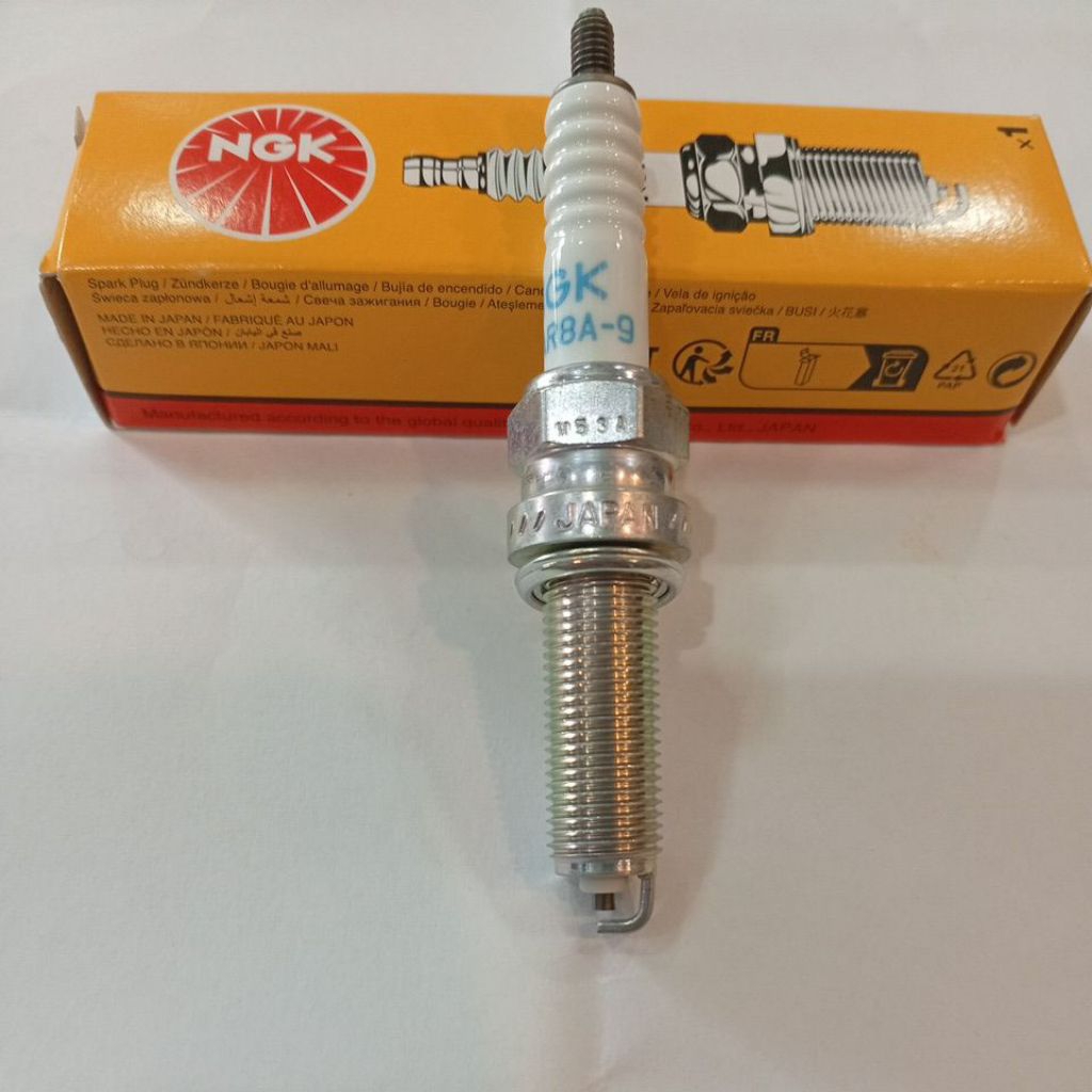หัวเทียน NGK แท้ PCX-160,CLICK-160,ADV-160,X-MAX-300,GIORNO,LEAD-125 4V(LMAR8-A-9) ราคา หัว ละ(หัวเทียนอิริเดียม)IRIDIUM