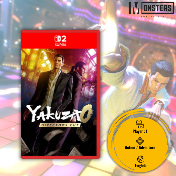 Yakuza 0 Director's Cut [Nintendo Switch 2] [มือ1] (สินค้าพร้อมส่ง)