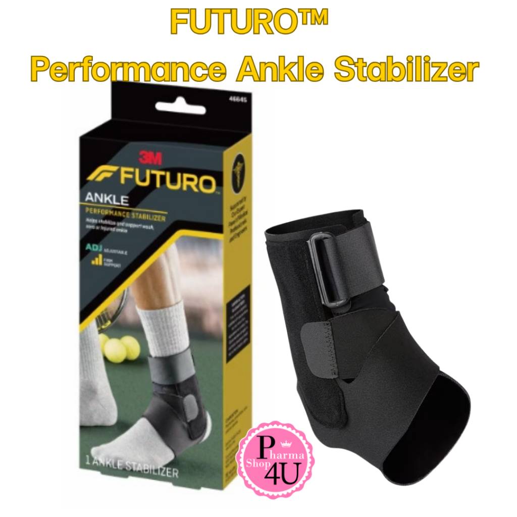 FUTURO™ Performance Ankle Stabilizer, Adjustable อุปกรณ์พยุงข้อเท้า เสริมแกนด้านข้าง #12713
