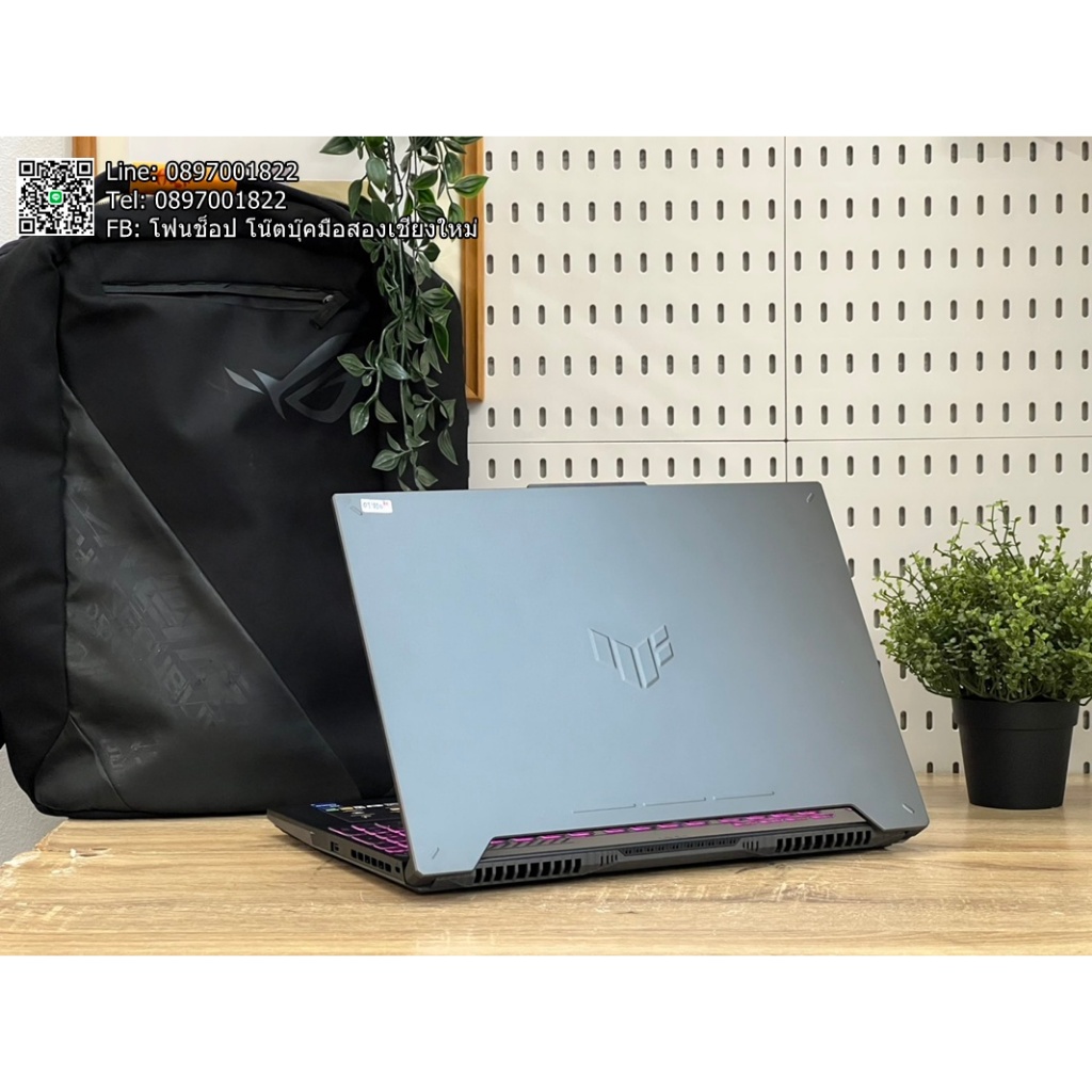 Asus TUF Gaming F15 FX507VU-LP141W (RAM 24 RTX 4050) ราคา 31,900 บาท