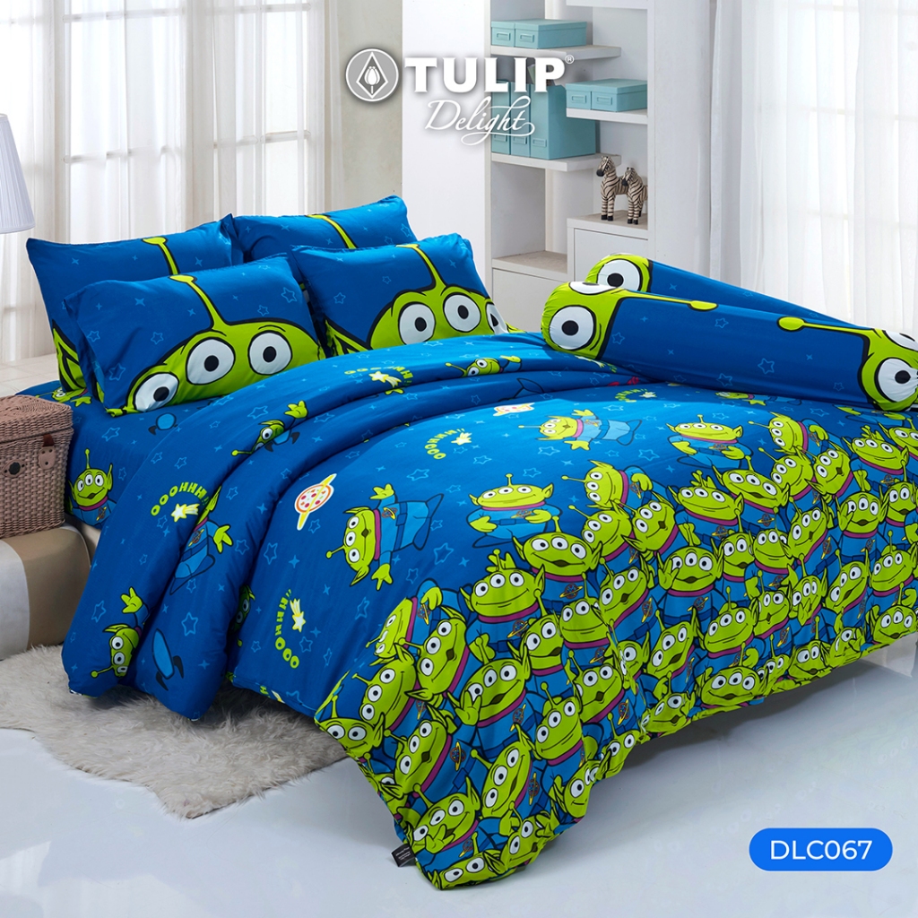 TULIP Delight ทอยสตอรี่ DLC067 ลิขสิทธิ์แท้ Toy Story Disney ชุดผ้าปูที่นอน ผ้าห่ม ผ้านวม พิมพ์ลายการ์ตูน