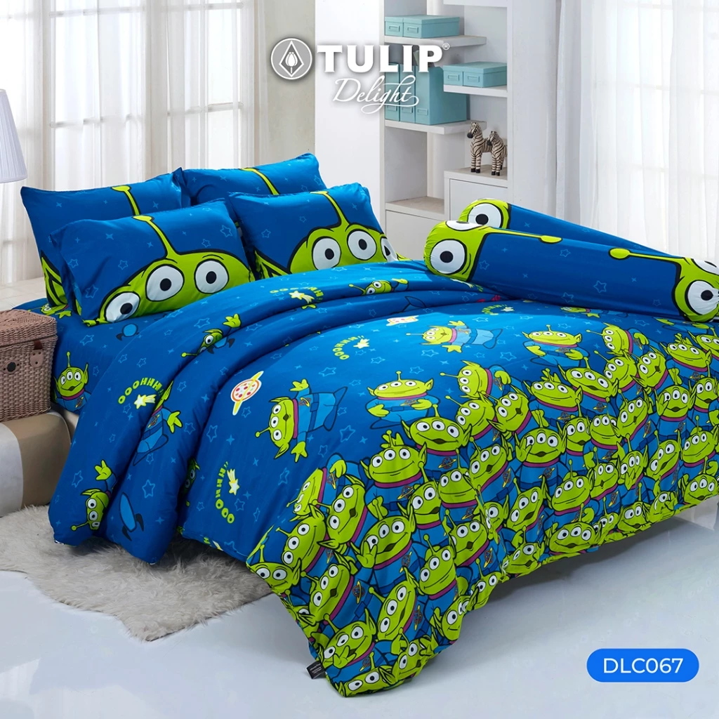TULIP Delight ทอยสตอรี่ DLC067 ลิขสิทธิ์แท้ Toy Story Disney ชุดผ้าปูที่นอน ผ้าห่ม ผ้านวม พิมพ์ลายการ์ตูน