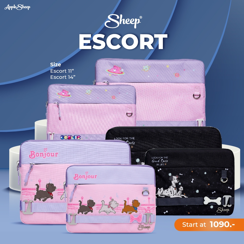 [Sheep Escort Collection] กระเป๋าสำหรับไอแพด กระเป๋าใส่แท็บเล็ต For iPad กระเป๋าถือขนาด 11-14 นิ้ว ลิขสิทธิ์แท้