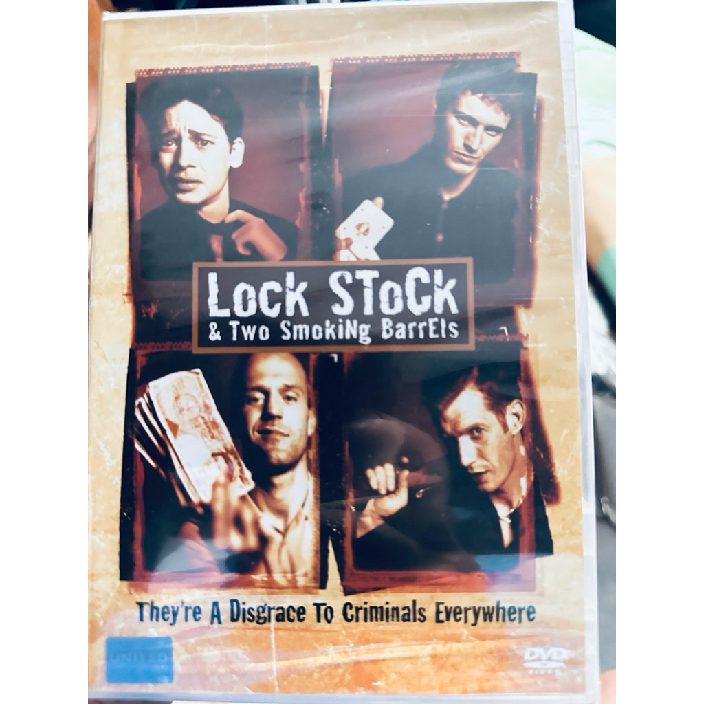 DVD​ :​ LOCK STOCK &​ TWO SMOKING BARRELS (1998) สี่เลือดบ้ามือใหม่หัดปล้น " Jason Statham, Vinnie J