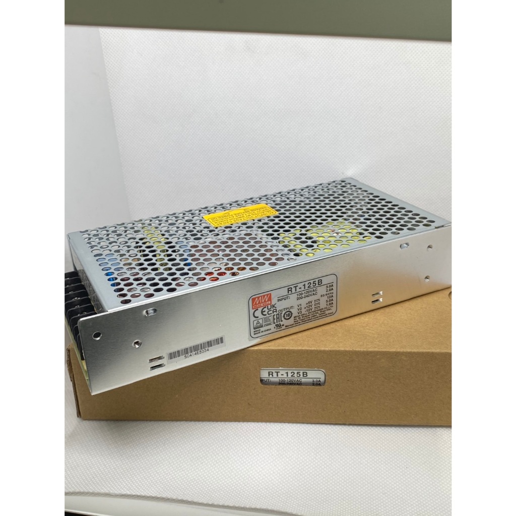 RT-125B / RT-125D Switching Power Supply INPUT : 100-240VAC OUTPUT : + 5VDC 12A /+12VDC 5A /-12VDC 1