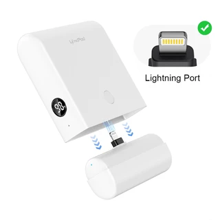 iWALK LinkPod Plus แบตสำรองหัวชาร์จไร้สายพร้อมเคสชาร์จความจุ 13500mAh ชาร์จเร็ว 20WFastCharge :White