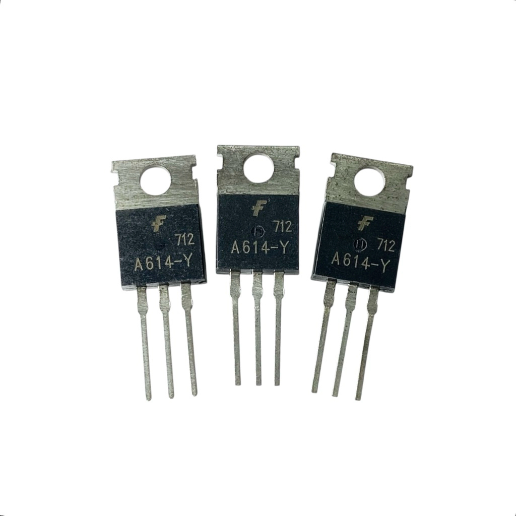 A614-Y(2SA614) Transistor PNP (ราคาต่อ 4 ชิ้น) 2A-80V TO-220 มีสินค้าพร้อมส่งในไทย