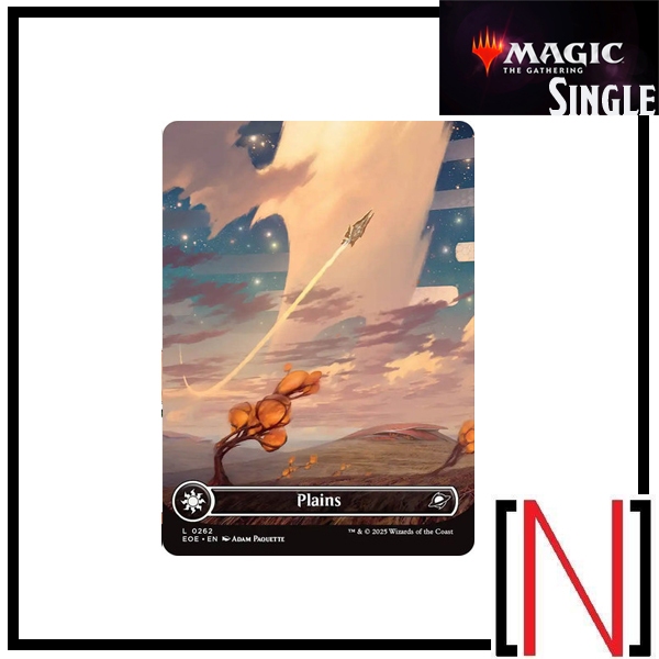 [MTG][Single][EOE] Plains ระดับ Basic Land [ภาษาอังกฤษ]