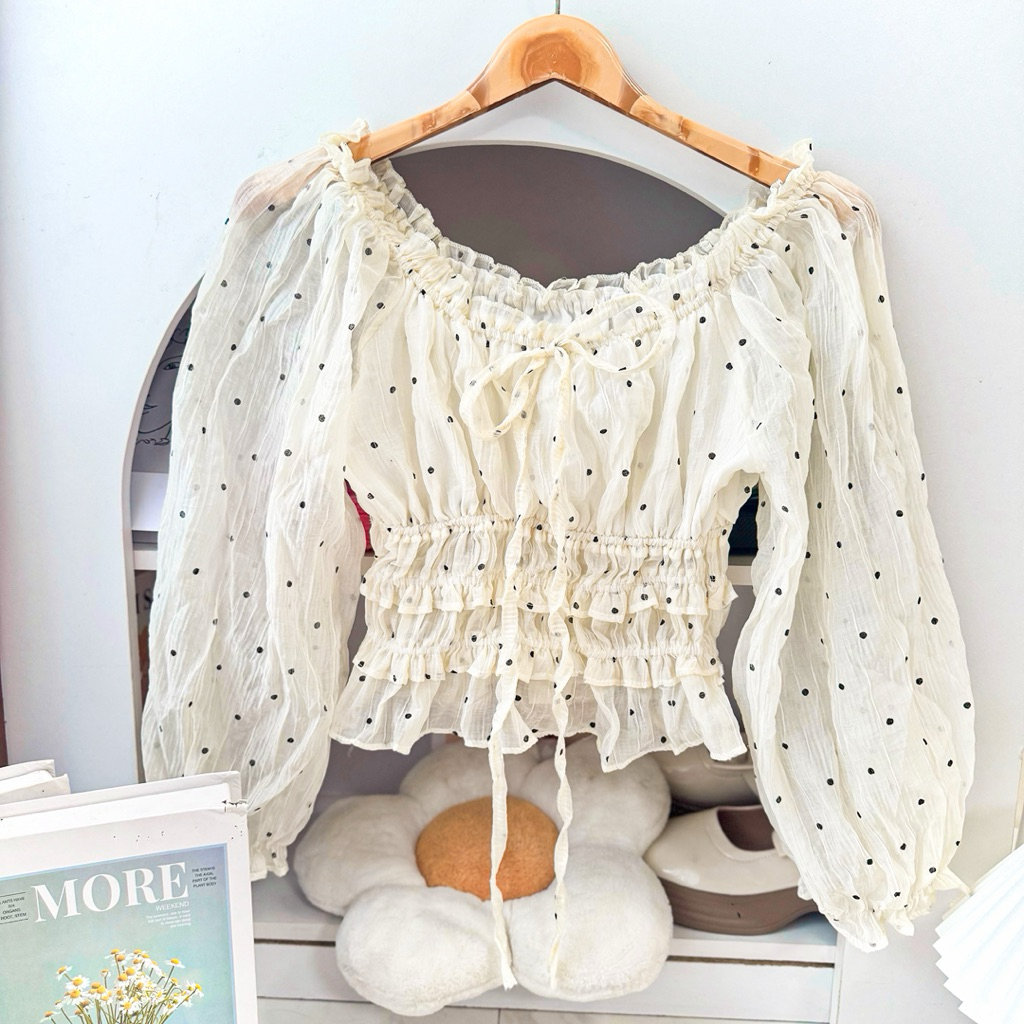 เสื้อแขนบอลลูน(อก32-46) ballon/แขนยาว