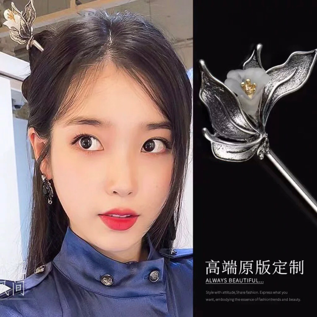พร้อมส่งจากไทย จัดส่งใน 2 วัน  Hotel Del Luna รอรักโรงแรมพันปี ปิ่นปักผม ปิ่นเงิน กิ๊บติดผม สไตล์เกา