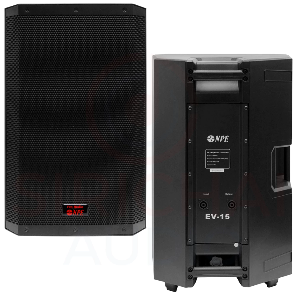 ลำโพง15นิ้ว NPE รุ่น EV15 ดอก15นิ้ว 2ทาง 500W