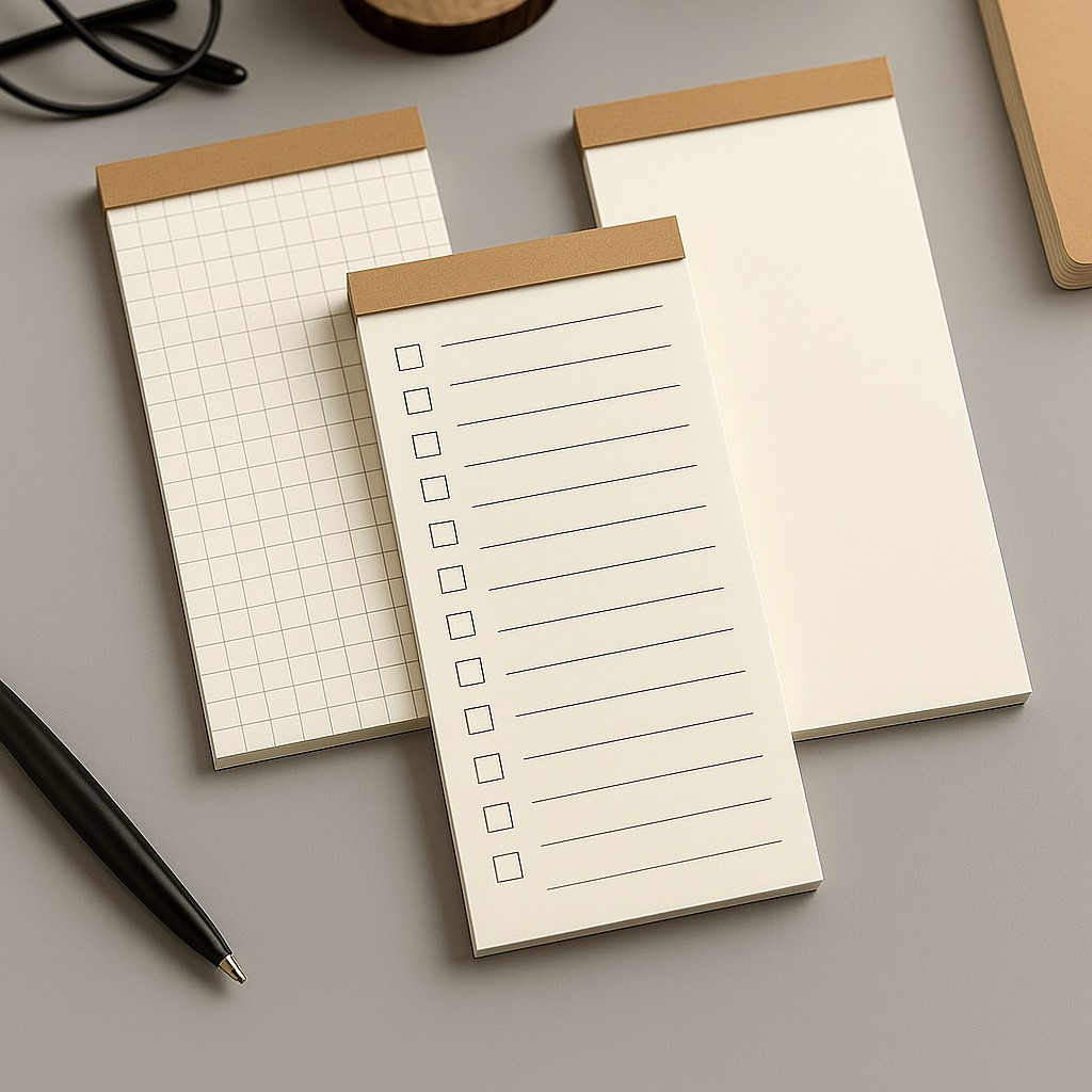 [ใช้ดี] สมุดโน๊ต สมุดฉีก กระดาษถนอมสายตา To do Check list ตาราง เตือนความจำ สมุดโน้ต DIY บิล ร้านอาหาร จดความดัน แพลนเนอ