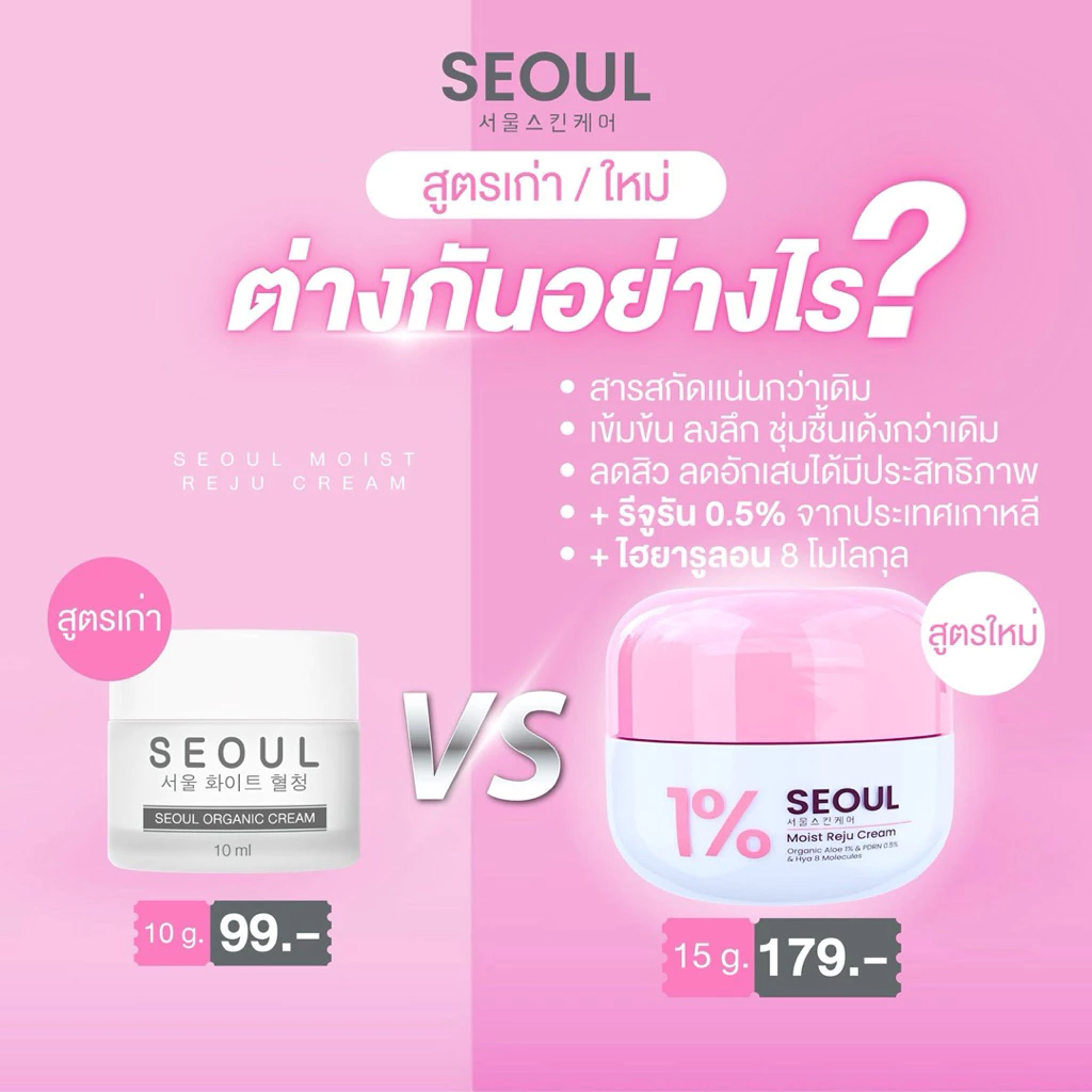 แท้💯เซรั่มโซล ครีมมอยซ์เจอร์ไรเซอร์โซล serum seoul [รัปกันของแท้ ไม่แท้ยินดีคืนเงิน] seoul original *7ชิ้นขึ้นถูกลง* thumbnail 5