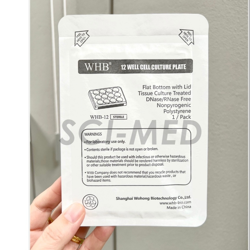 12 well plate (Cell Culture Plate) 12 หลุม