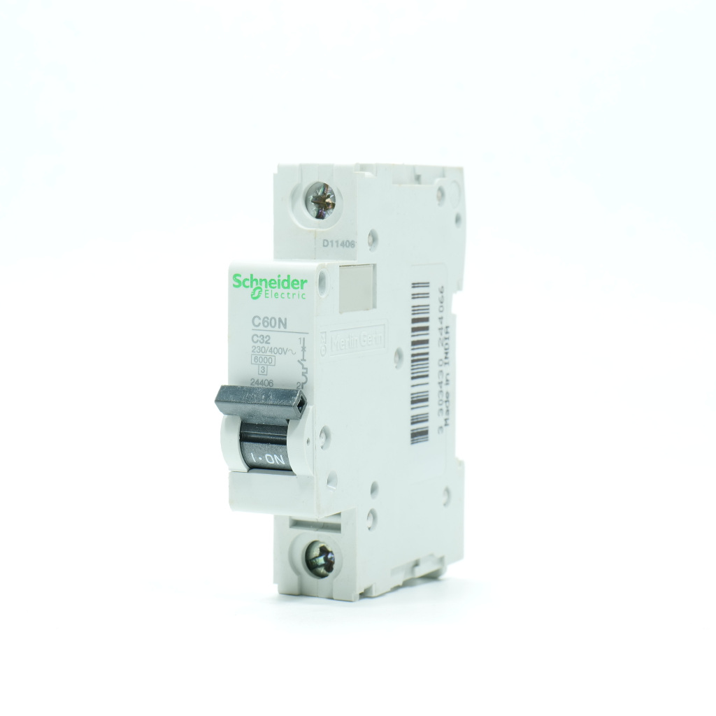 C60N Schneider Electric 24406 Schneider MCB เซอร์กิตเบรกเกอร์ C60N