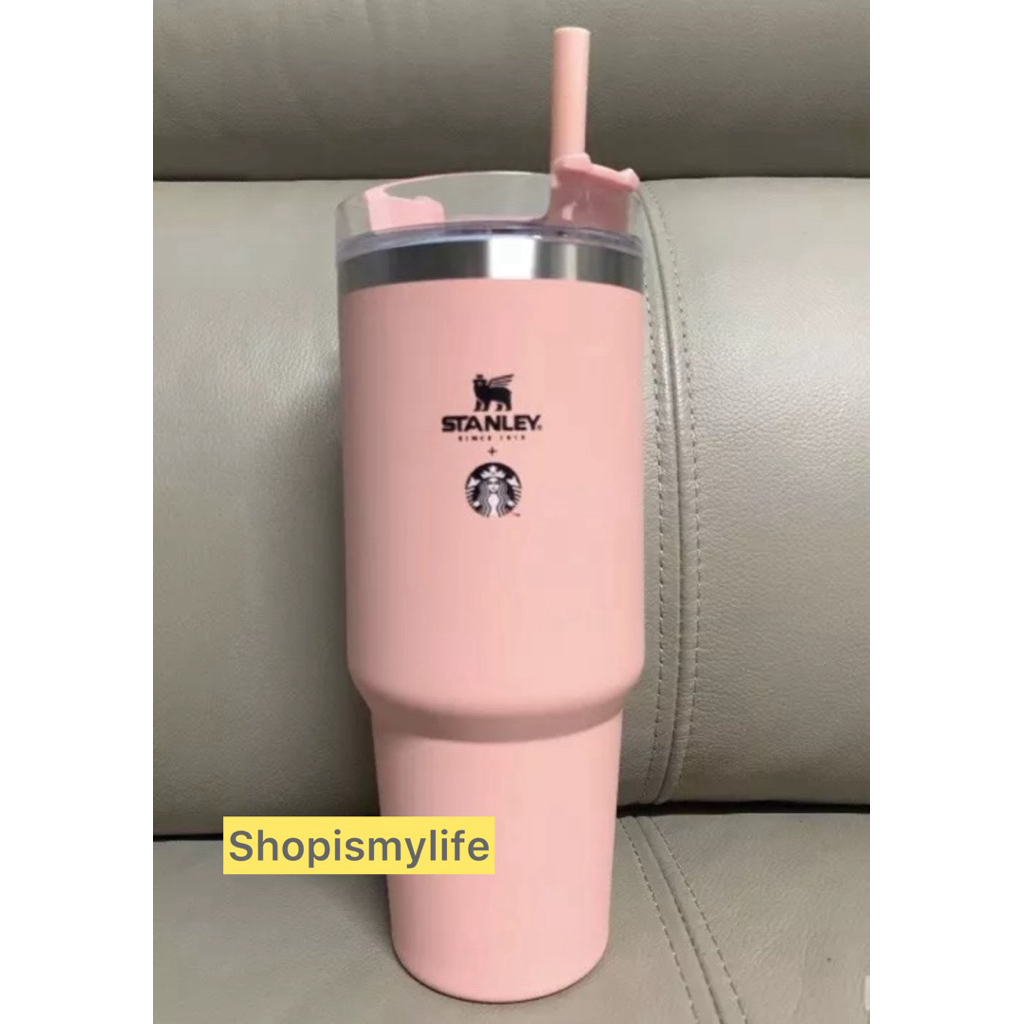 พร้อมส่ง แก้วสตาร์บัคส์ Starbucks x Stanley peach 30oz. Thailand