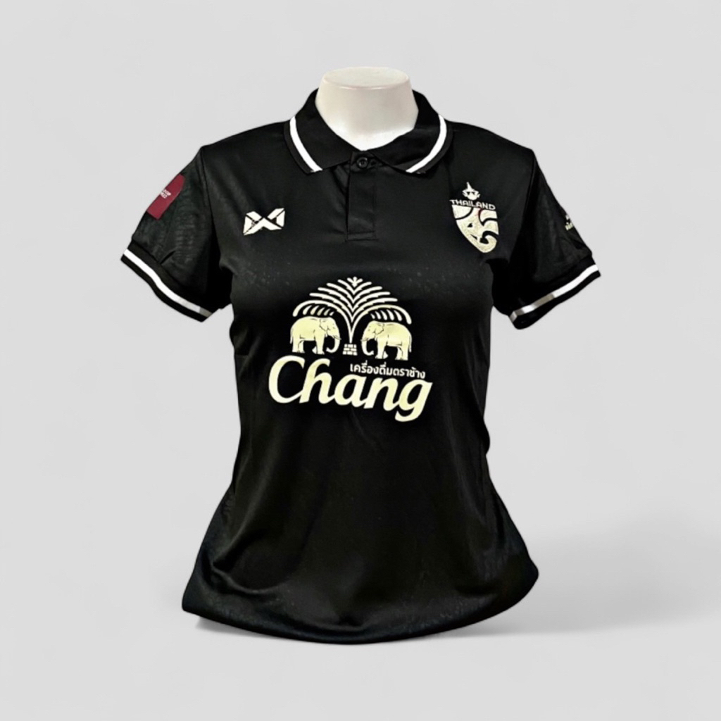 เสื้อบอลเสื้อกีฬาผู้หญิงขนาดฟรีไซร้อก32ถึง36ทรงเข้ารูปผ้าเย็นใส่สบาย