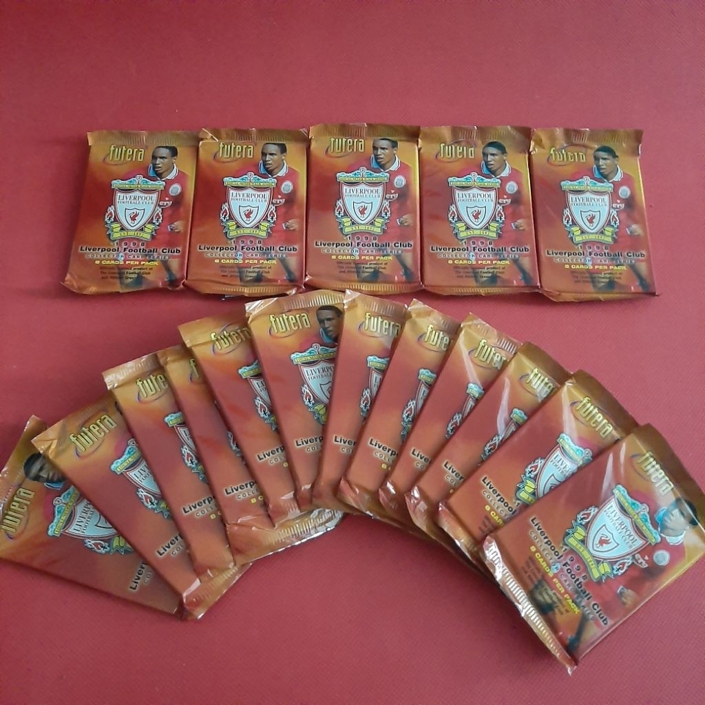 1998 LIVERPOOL FOOTBALL CLUB COLLECTORCARD SERIES FUTERA  การ์ดฟุตบอลลิเวอร์พูล   ของสะสมนักฟุตบอล