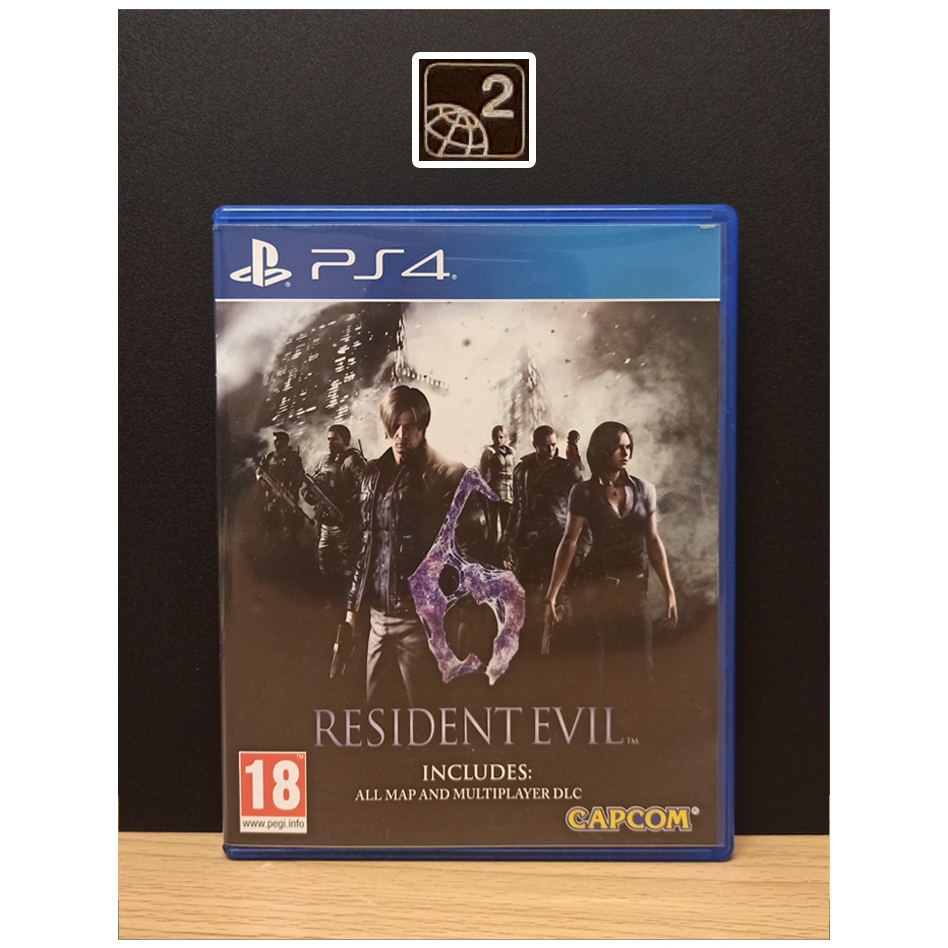 PS4 Games : RE6 RESIDENT EVIL 6 biohazard มือ2