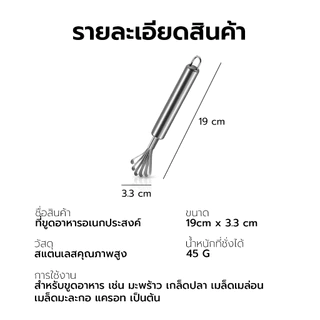 Thejoyful ที่ขูดมะพร้าว หัวขูดมะพร้าว อุปกรณ์ขูดมะพร้าว ที่ขูดเกล็ดปลา สแตนเลส