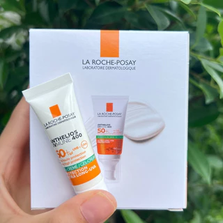 กันแดดคุมมัน สำหรับผิวเป็นสิวง่าย La Roche Posay Anthelios Uvmune400 Oil Control Gel-Cream Spf50+ ขนาด 3ml.