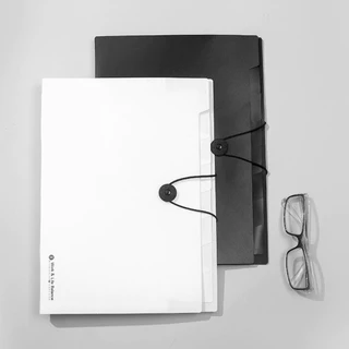 <พร้อมส่ง> กระเป๋าเก็บเอกสาร A4 🗂️ แบ่งหัวข้อ File Holder | 5-12 ช่อง | มีช่องแบ่ง แผ่นขั้น กระเป๋ามือถือ แฟ้ม Folder