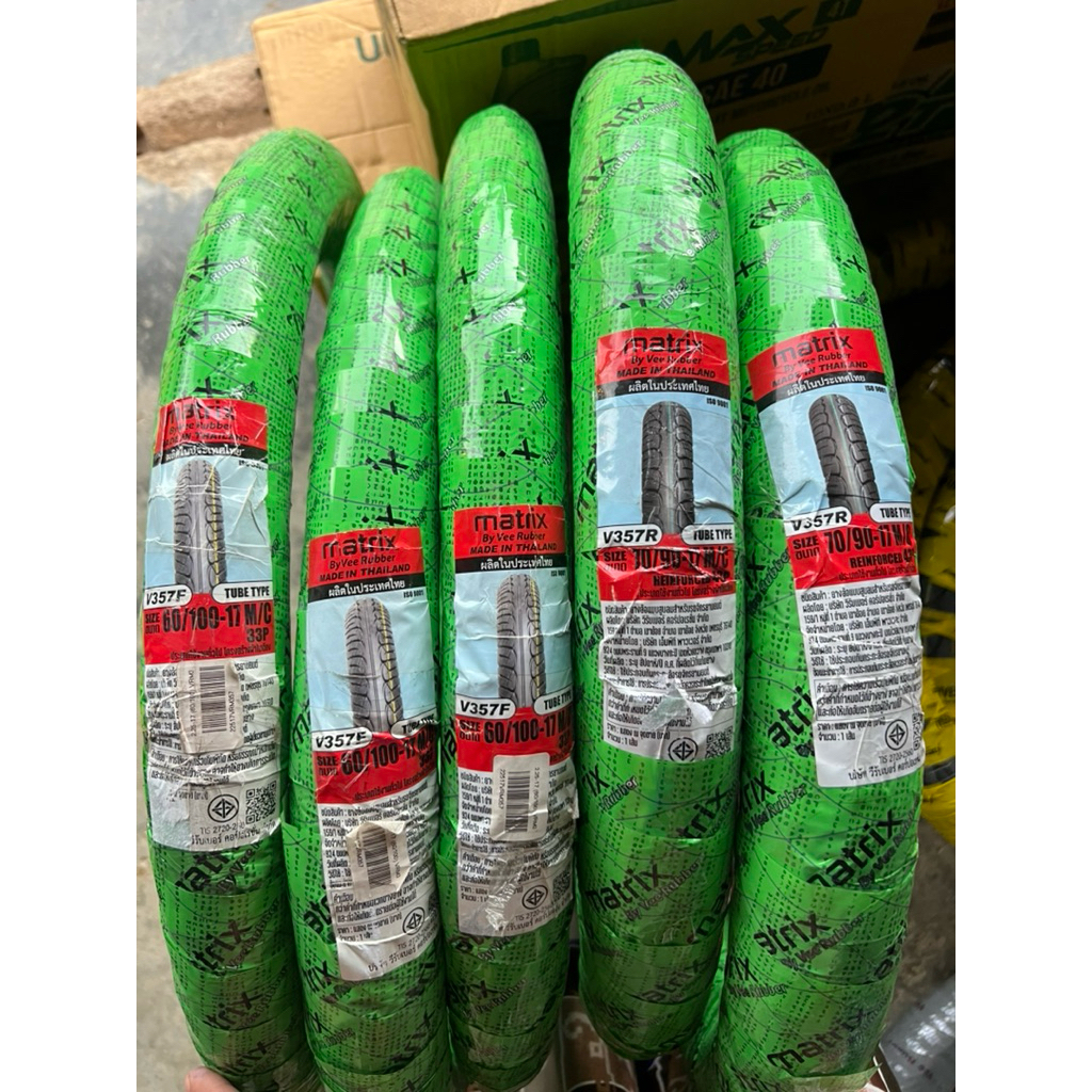 ยางนอกลาย V357 (by วี-รับเบอร์) ยางลาย 110-i