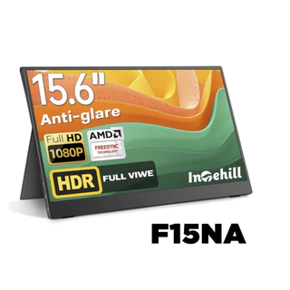 [ส่งด่วน] Intehill : จอมอนิเตอร์ พกพา F15NA ขนาด 15.6 นิ้ว อัตราส่วน 16:9 Full HD จอเกมมิ่งสำหรับ PS5 Nintendo PC