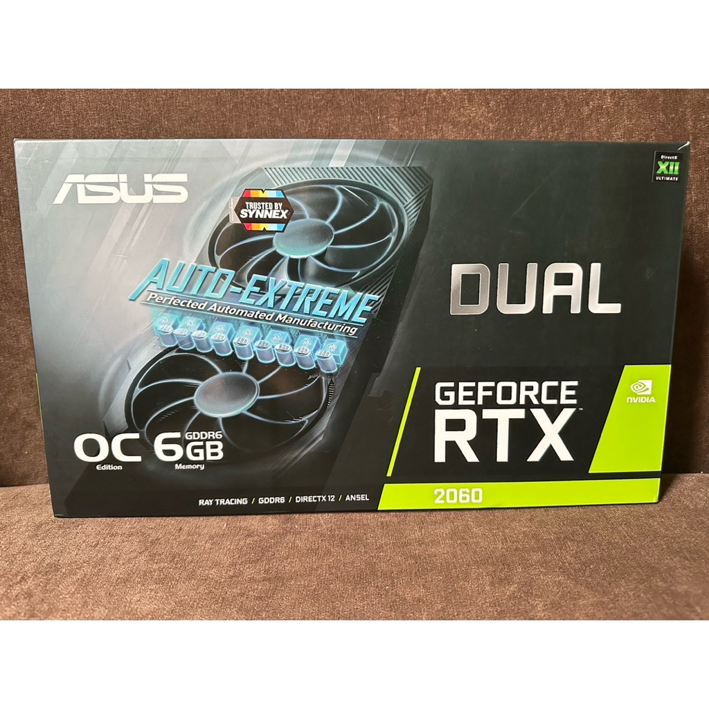 กล่องการ์ดจอ Asus durl geforce rtx 2060