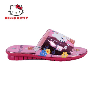 Hello Kitty รองเท้าแตะคิตตี้แบบสวมลายน่ารัก น้ำหนักเบา(ไม่เสริมส้น) รองเท้าน่ารัก รุ่นKTL-569