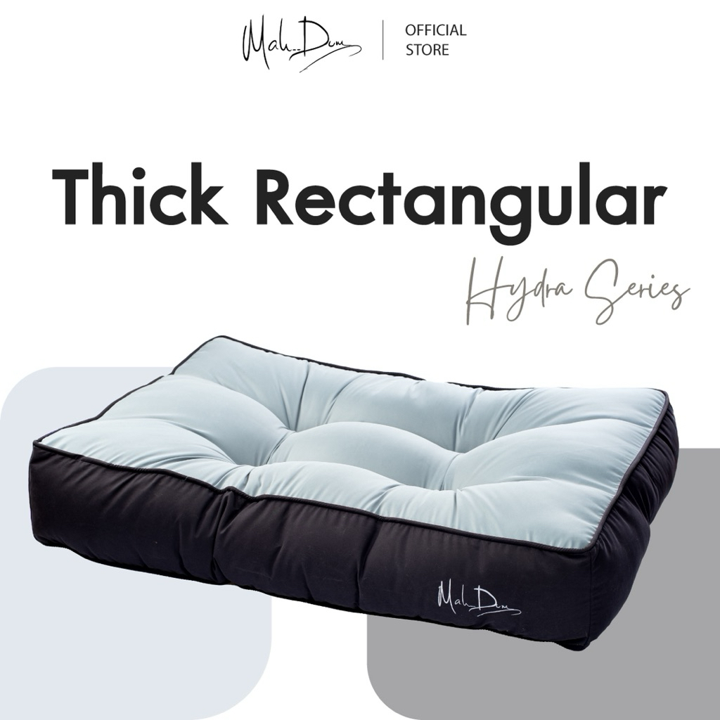 Mahdum Thick Rectangular Hydra เบาะแบบหนาผ้าHydra กันน้ำ กันไรฝุ่น