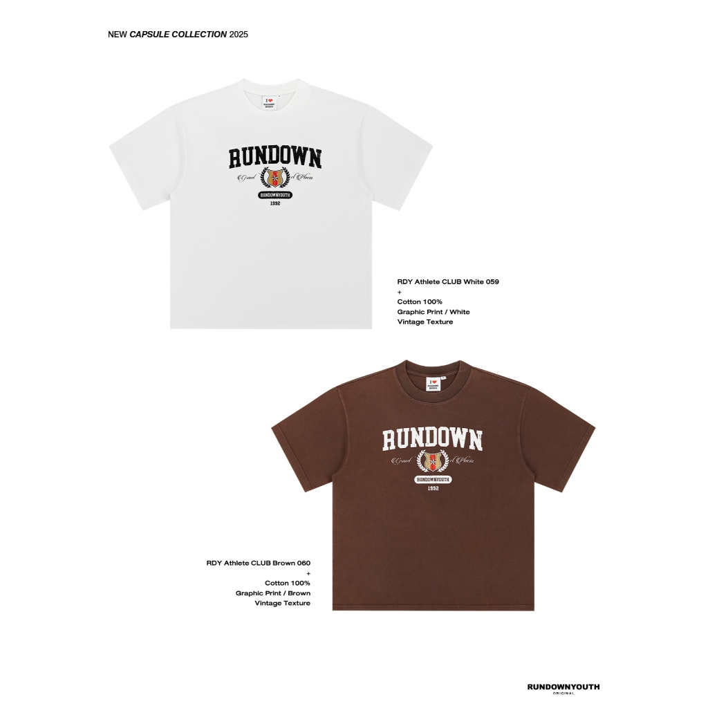 RDY Athlete CLUB White/Brown 059/060